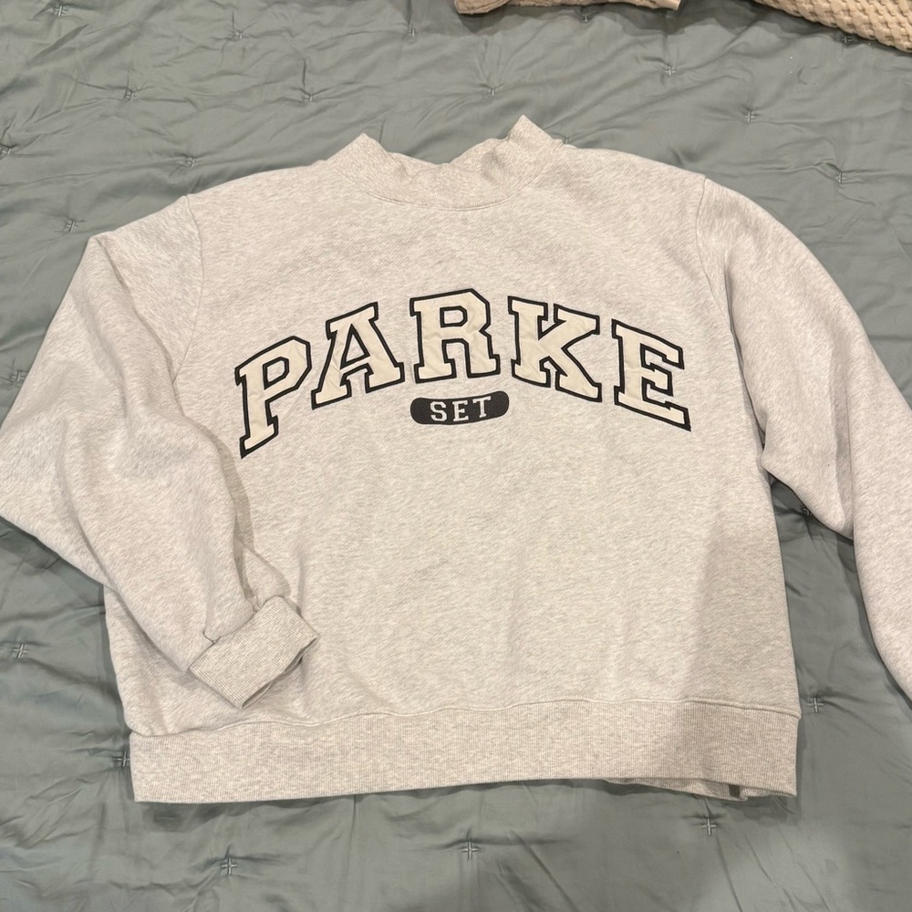 PARKE x SetActive Mockneck Sweatshirt L/XL